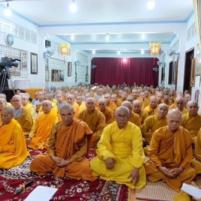 Lễ Họp Hội Đồng Tông Phong Liên Tông Tịnh Độ Non Bồng ngày 01/06 năm Kỷ Hợi